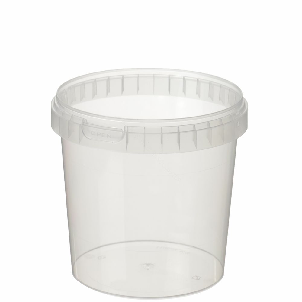 16oz Clear PP Tamper Evident Tub