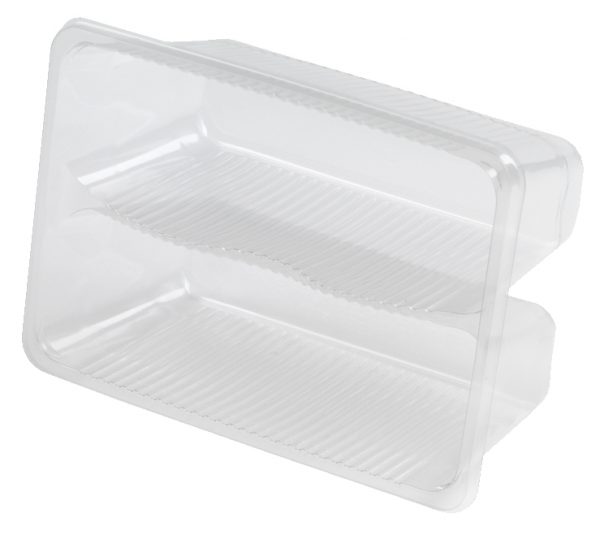 Anson 2 compartment Clear Tray