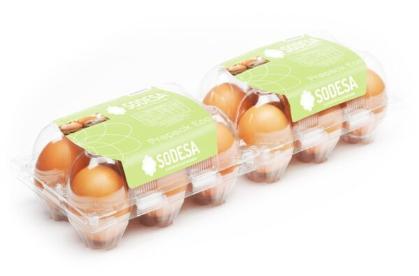 Prepack ECO 2x6 egg packaging